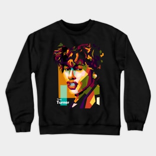 Pop Art Celeb In Wpap Art Crewneck Sweatshirt